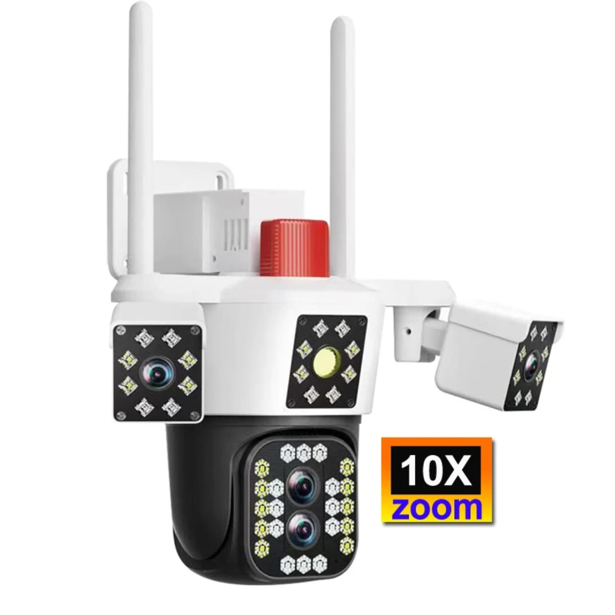 Seguridad 24h: Cámara WiFi con Sirena y Visión Nocturna