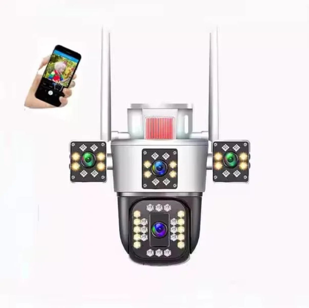 Seguridad 24h: Cámara WiFi con Sirena y Visión Nocturna